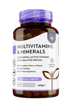 Buy Multivitamins and Minerals 365 Vegan Multivitamin Tablets Multivitamin Tablets in Saudi Arabia