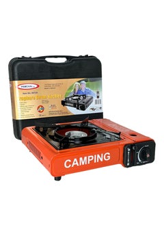 اشتري Camping Stove Picnic Portable Stove With Box Red في الامارات