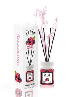 Buy Eyfel Reed Diffuser Blackberry Room Air Freshener 120ml in UAE