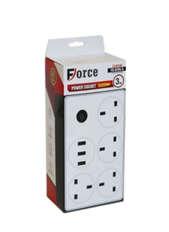 Buy Force electrical connection is equipped with several strong, durable outlets of 3 meters in Saudi Arabia