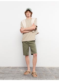 Buy Standard Pattern Gabardine Men's Shorts in Egypt