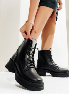 Buy Stress Leather Half Boot in Egypt