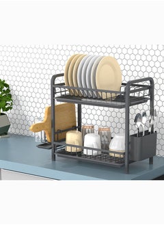 اشتري Dish Rack Organ 2 Layer 55×25×39 cm في الامارات