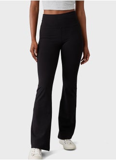 Buy High Waist Flared Leggings in UAE