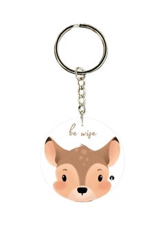 Buy Deer Printed Keychain in UAE