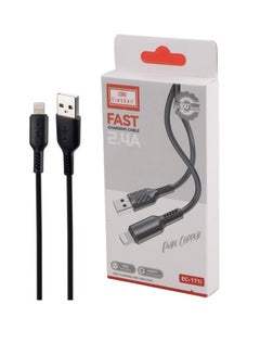 Buy Fast Charging IPhone Cable And Data Sync ,  2.4A - 1m USB To Lightning cable , EC-171i in Egypt