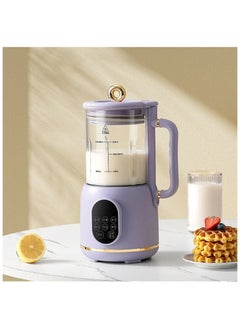 اشتري 800ml Soybean Milk Machine Filter-free Wall Breaking Machine Smart Mixer Electric Juicer 10 Leaf Blade Mill Kitchen Appliances في الامارات