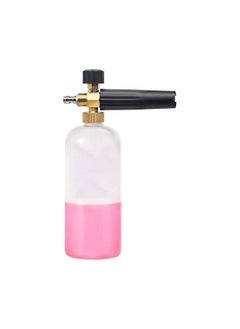 Buy Foam Cannon, with 1/4 Inch Quick Connector, 1 Liter Bottle, Professional Grade, Uick Release for Motorcycle, Car Washing, Roofs, Driveways, Siding Washing, Floors, Windows Washing (Up To 3200 Psi) in UAE