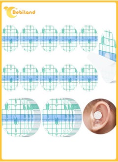 Buy 120 Pieces Ear Covers, Waterproof Baby Shower Swimming Ear Stickers, Disposable Ear Tape Ear Protectors for Showering Surfing Snorkeling and Other Water Sport in Saudi Arabia