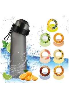 Buy Air Up Water Bottle Air Up Water Bottle with 7 Flavor Pods 750ML  Air Up Drinking Water Bottle Starter Set with Flavour Capsules 0% Sugar Water Cup BPA Free Suitable for Outdoor Sport (Black) in UAE