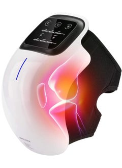 اشتري Wireless Knee Massager, Infrared Heat and Vibration Knee Pain Relief for Swelling Stiff Joints, Stretched Ligament and Muscles Injuries في السعودية