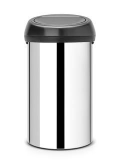 Buy Touch Bin, 60 litre - Brilliant Steel in UAE