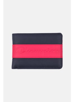 Buy Men Harbor Bifold Wallet 12 L x 9 H x 2 W cm, Navy/Red in Saudi Arabia