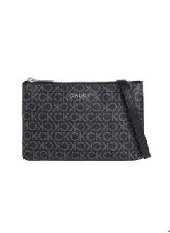 Buy Women's Crossbody Logo Pouch - Recycled Polyester, Black in UAE