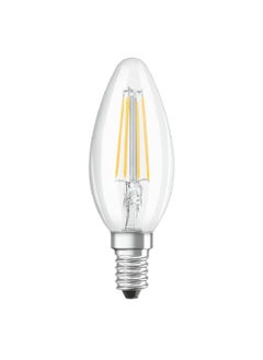 اشتري Osram Clear Filament LED Classic E14 4W Warm White في الامارات