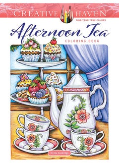 اشتري Creative Haven Afternoon Tea Coloring Book في الامارات