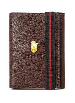 Buy Rahala Premium Men's Leather Trifold Wallet (Brown) - No:RA101 in Egypt