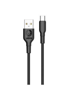 Buy Green Lion PVC Type-C Cable 1.2m 2A - Black in UAE