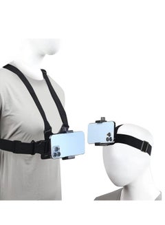Buy Universal Chest Harness and Head Strap Kit for POV and VLOG Videos  Compatible with iPhone Samsung GoPro Hero 5 to 9 Action Cameras and Cell Phones  Ideal for Video Shooting Accessories in Saudi Arabia