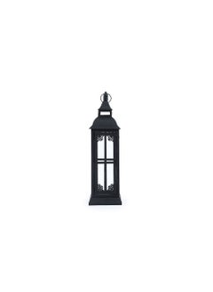 Buy Aspin Lantern Black 18.8x18.8x71cm in UAE