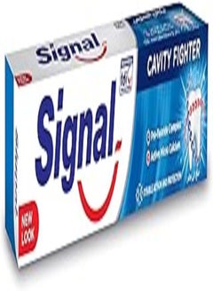 اشتري Signal Cavity Fighter with Micro Calcium and Pro-fluoride to help prevent gum bleeding and 10x stronger teeth Toothpaste 50ml في مصر