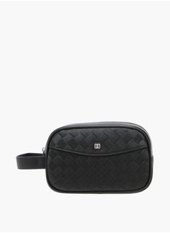 Buy Textured Pouch with Zip Closure in UAE