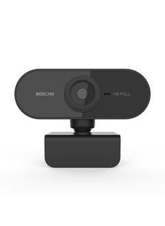 Buy 1080P 2MP Webcam 30fps Camera Noise-reduction Microphone Web Cam Laptop Computer Camera USB Plug & Play for Laptop Desktop TV Box in UAE