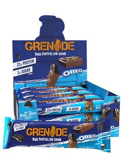 اشتري Grenade High Protein Bar Oreo Flavor 12 pc في الامارات