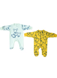 Buy Baby set of 2 Jumpsuit Interlock in Egypt