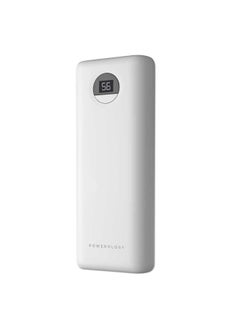 Buy 20000mAh Portable Power Bank, Ultra High Capacity, Portable, Fast Charging,  Slim Design, Compatible wit iPhone, Android, AirPods, iPad, and More - White in UAE