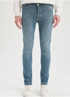 Buy Mid Wash Skinny Fit Jeans in UAE