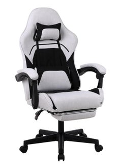 Buy Chulovs Gaming Chair, Computer Chair with Footrest and Lumbar Support, Height Adjustable Game Chair with 360°-Swivel Seat and Headrest and for Office in Saudi Arabia