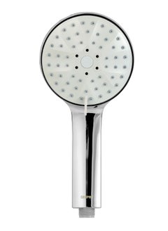 اشتري Geepas Viva Hand Shower GSW61120, 11.5CM Diameter, 4 Functions, Easy to use, Dial to change the functions, High Quality Material Bathroom Shower Head, Chrome Plated في الامارات