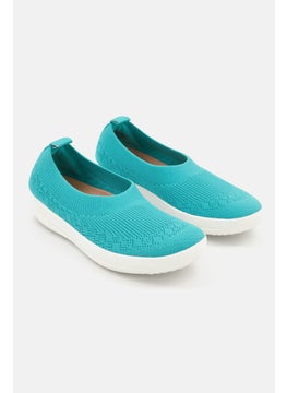 اشتري Women Uberknit Slip On Ballerina Sports Shoes, Mint في السعودية