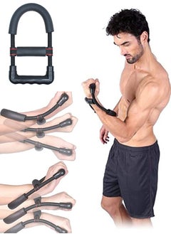 اشتري Wrist Exercise Workout Strength Exerciser for Athletes, Fitness and Bodybuilders, Hand Grip Arm Trainer Forearm Hand Wrist Finger Exercise Fitness Trainer Hand Exerciser, Arm Workout في السعودية