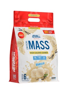 Buy Mass Gainer -Critical Mass Weight Gainer- Vanilla Flavor 6kg in Egypt