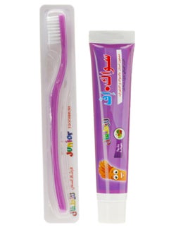 اشتري Kids Fruit Toothpaste with Toothbrush 50g في السعودية