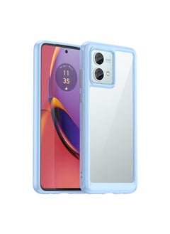 Buy Shockproof Protection Phone Case for Motorola MOTO G84 5G Blue in UAE