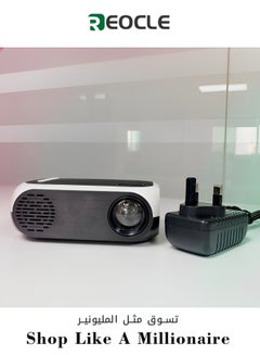 Buy Portable Projector Multimedia Projector Home Theater HD Projector Suitable for Various Scenarios Focus Lens in UAE