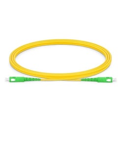 اشتري SC APC to SC APC Simplex Single Mode PVC Fiber Optic Patch Cable 25M في الامارات