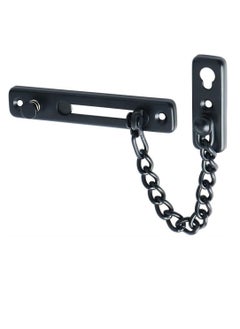 اشتري Stainless Steel Chain Door Guard with Spring Anti-theft Push Lock في الامارات