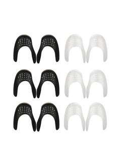 Buy 6 Pairs Of Anti-Wrinkle Shoe Crease Protection Cover, Suitable For Air Force Shoes, Sports Shoes And Casual Shoes, Toe Box Crease Protector Can Prevent Sports Shoes in Saudi Arabia