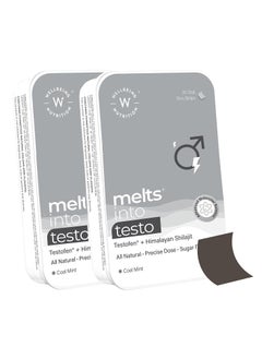 Buy Melts Into Testo Power,  30 Oral Pack Of 2 in Saudi Arabia