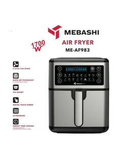 Buy Mebashi Air Fryer 5.5L 1700W in UAE