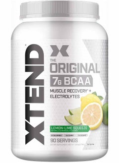 Buy Xtend Original BCAA Powder, Sugar Free Post Workout, Muscle Recovery, Drink With Amino Acids 7g BCAAs, For Men And Women, Lemon Lime Squeeze Flavor , 90 Servings in UAE