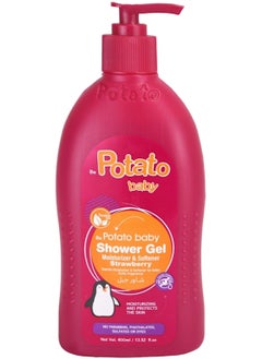 Buy Potato Baby Shower Gel  With Raspberry Scent 400 ml in Egypt