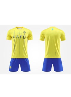 Buy M MIAOYAN 2022 World Cup Riyadh Victory Club Football Jersey Men, Women, Adults and Children Ball Suit in Saudi Arabia