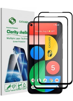 Buy 2 Pack For Google 5 Tempered Glass Screen Protector Full Glue Back in UAE