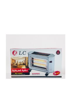 Buy Generic DLC-5837 Premium Quartz Electric Heater, 2400W - 4 Heat Settings, 3-Directional Heating, Safety Tip-Over Protection in Saudi Arabia