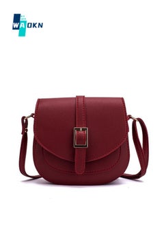 Buy Women's Fashion Solid Color Shoulder Bag, Girls' Simple Small Bag Messenger Bag Mobile Phone Bag Coin Purse, Ladies PU Leather Crossbody Bag Sling Bag Side Bag Carry Bag in UAE